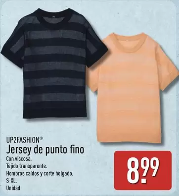 Up2fashion - Jersey De Punto Fino