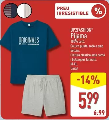 Up2fashion - Pijama