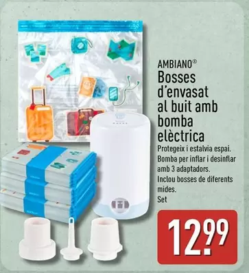 Ambiano - Bosses D'envasat Al Buit Amb Bomba Electrica