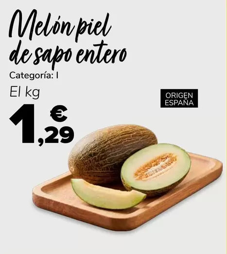 Melón Piel De Sapo Entero