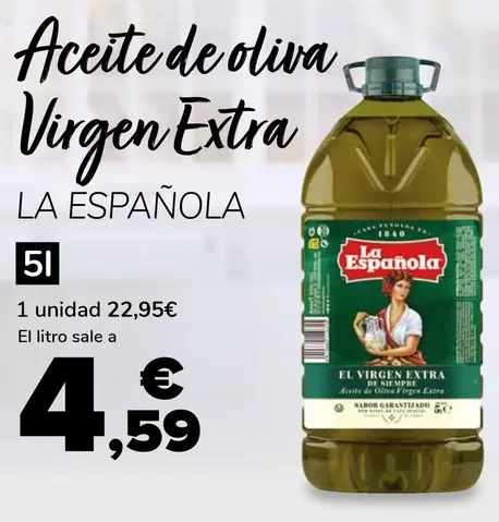 La Española - Aceite De Oliva Virgen Extra