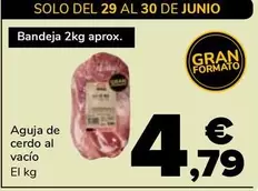 Aguja De Cerdo Al Vacio