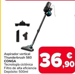 Conga - Aspirador Vertical Thunderbrush 560