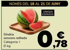 Síndria Sencera Ratllada