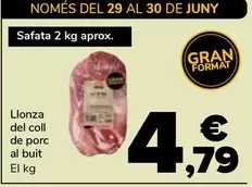 Llonza Del Coll De Porc Al Buit