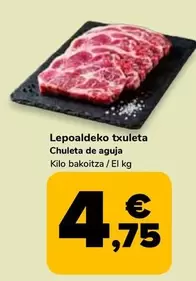 Chuleta De Aguja