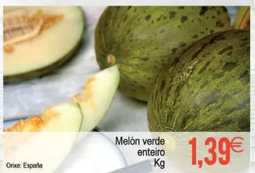 Melon Verde Enteiro