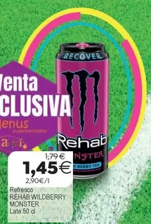 Monster - Refresco Wildberry