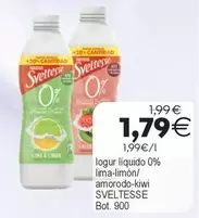 Sveltesse - Iogur Liquido 0% Lima-limon/amorodo-Kiwi