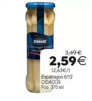 Cidacos - Esparragos 6/12