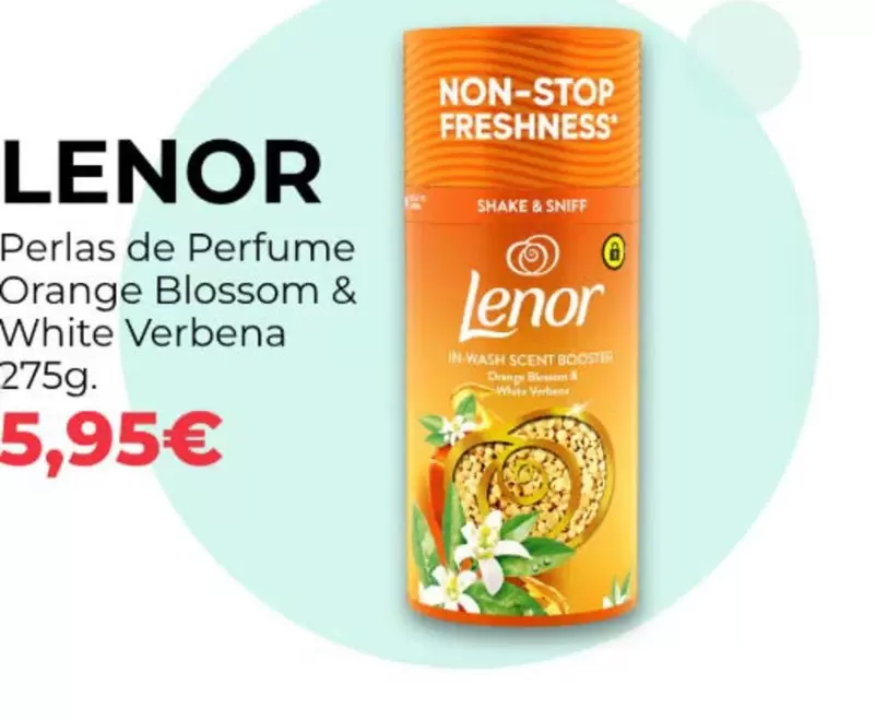 lenor - Perlas De Perfume Orange Blossom & White Verbena