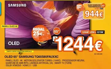 Samsung - Oled 65 TQ65S 85FAUXXC
