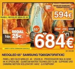 Samsung - NEOQLED 65" TQ65QN73FATXXC