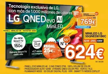 LG - Miniled 55QNED81B6C