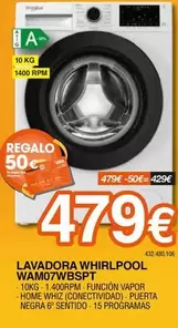 Whirlpool - Lavadora Wamo70wbspt