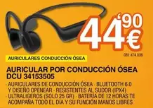 Dcu - Auriculares Por Conducción Ósea