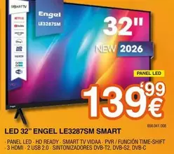 Engel - Led 32" LE3287SM Smart