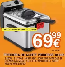Princess - Freidora De Aceite 183001