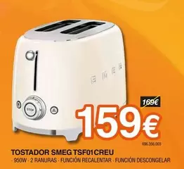 Smeg - Tostador TSF01CREU