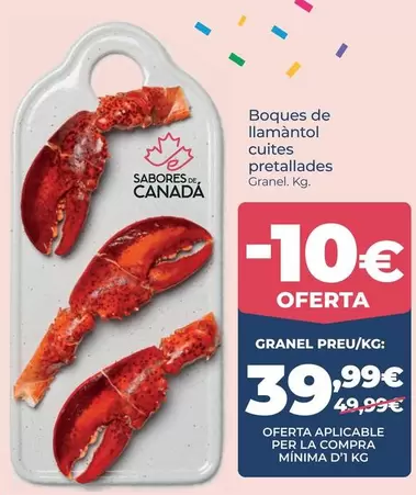 Boques De Llamantol Cuites Pretallades