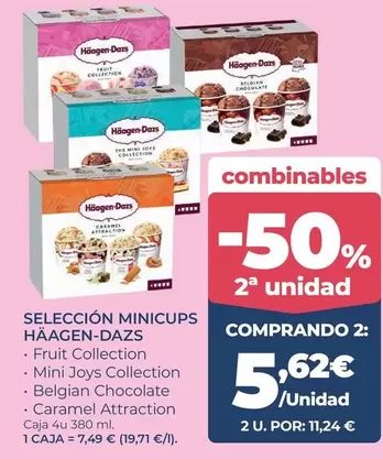 Häagen-Dazs - Seleccion Minicups