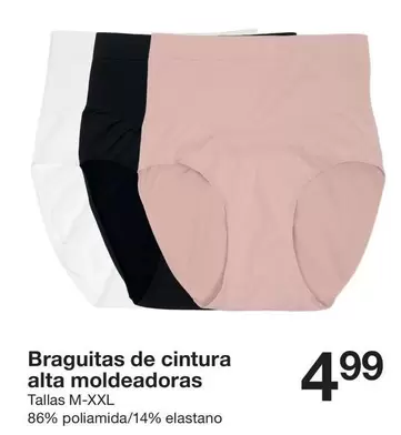 Braguitas De Cintura Alta Moldeadoras