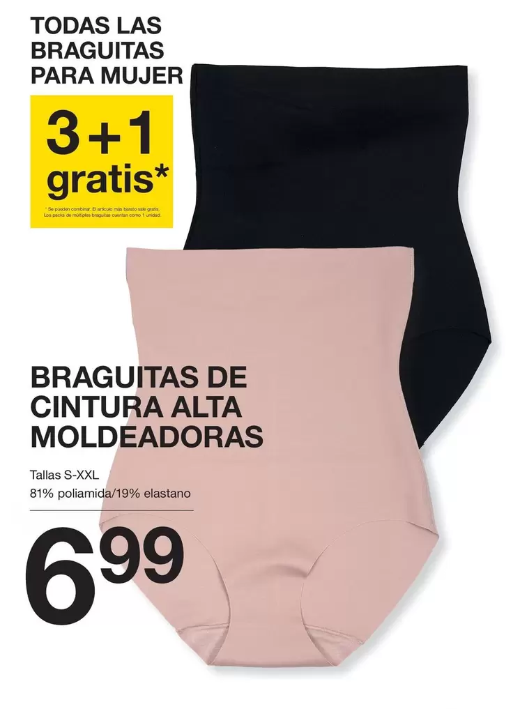 Braguitas De Cintura Alta Moldeadoras