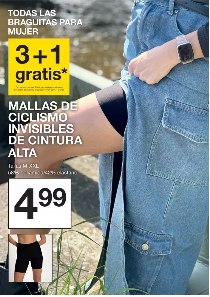 Mallas De Ciclismo Invisibles De Cintura Alta