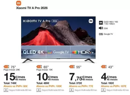 Xiaomi - Tv A Pro 2026