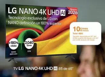 LG - Nano 4k Uhd
