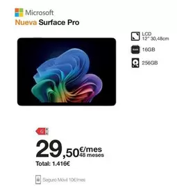 Microsoft - Nueva Surface Pro