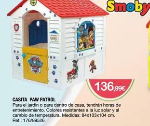 Smoby - Casita Paw Patrol