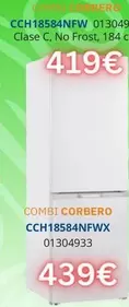 Corberó - Combi CCH18584NFW