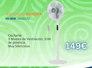 Rowenta - Ventilador Vu-5890 04182152
