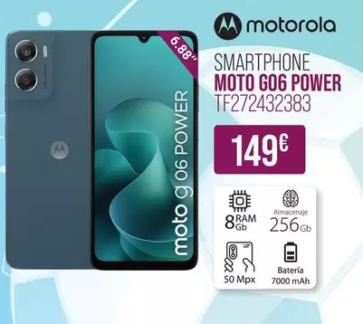 Motorola - Smartphone Moto G06 Power