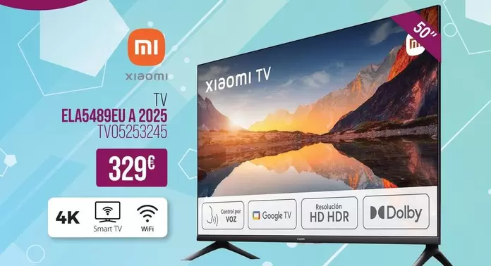 Xiaomi - TV ELA5489EU A 2025