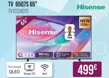 Hisense - TV 65" 65Q7S