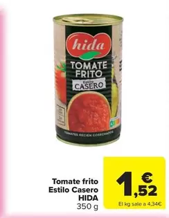 Hida - Tomate Frito Estilo Casero