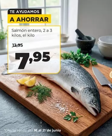 Salmón Entero