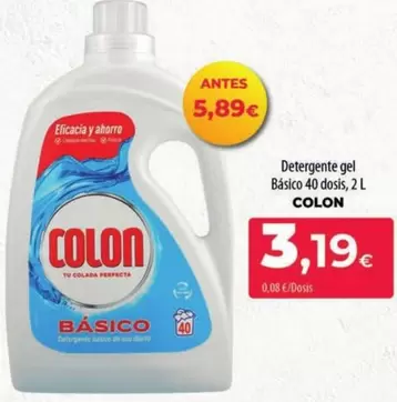 Colon - Detergente Gel Básico