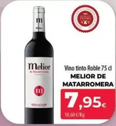 Melior - Vino Tinto Roble De Matarromera