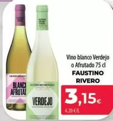 Faustino Rivero - Vino Blanco Verdejo O Afrutado