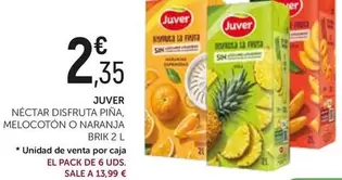 Juver - Néctar Disfruta Piña, Melocoton O Naranja