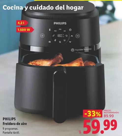 Philips - Freidora De Aire