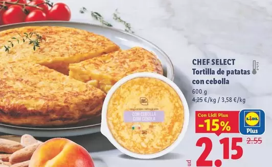 Chef Select - Tortilla De Patatas Con Cebolla