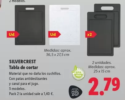 SilverCrest - Tabla De Cortar