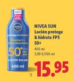 Nivea Sun - Locion Protege & Hidrata FPS 50+
