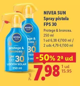 Nivea - Sun Spray Pistola FPS 30