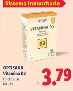 Optisana - Vitamina D3