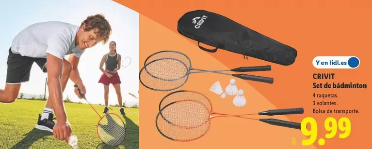 Crivit - Set De Bádminton